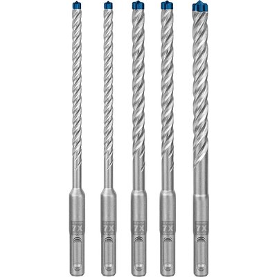 Bosch Expert 5 Piece 7X SDS Plus Masonry Drill Bit Set