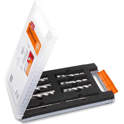 Fein 8 Piece Best of HSS Nova QuickIN Core Drill Bit Set
