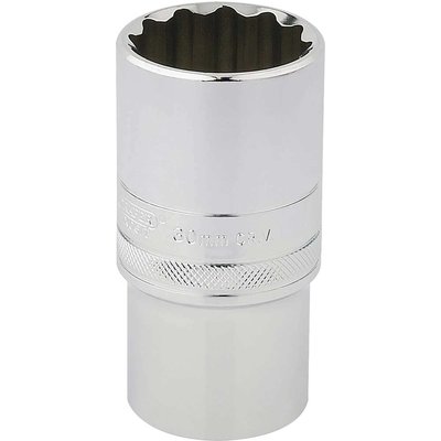 Draper 1/2" Drive Hi-Torq Deep Bi Hexagon Socket Metric