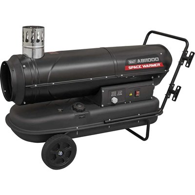 Sealey ABI1000 Indirect Kerosene / Diesel Space Heater on Wheels