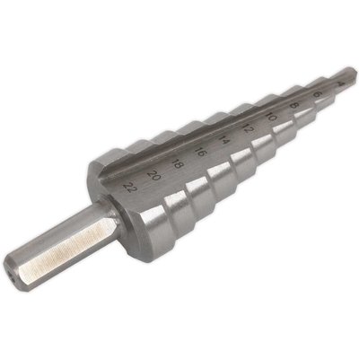 Sealey Double Fluted HSS Step Drill Bit