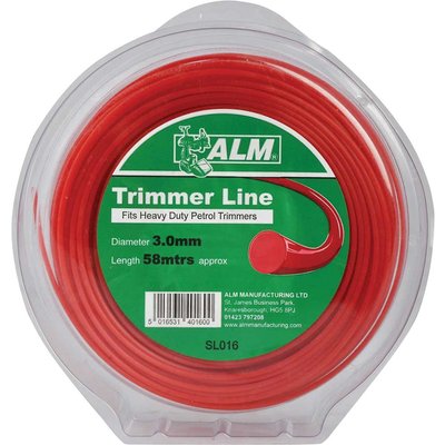 ALM Trimmer Line 3mm x 55m Approx for Grass Trimmers Pack of 1