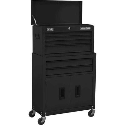 Sealey 6 Drawer Top Chest and Tool Roller Cabinet Combination
