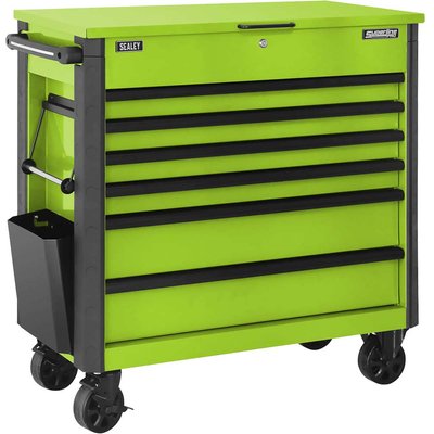 Sealey 6 Drawer Ball Bearing Slide Tool Roller Cabinet