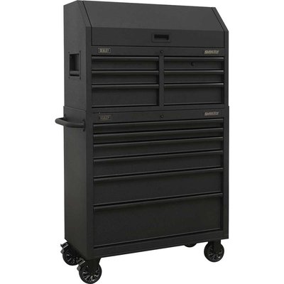 Sealey 12 Drawer Roller Cabinet Tool Chest Combination and Power Bar