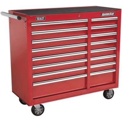 Sealey Superline Pro 16 Drawer Heavy Duty Roller Cabinet