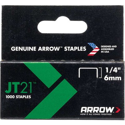 Arrow Staples for JT21 / T27 Staple Guns