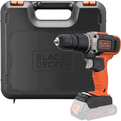 Black and Decker BCD003C 18v Cordless Combi Drill No Batteries No Battery Charger Case