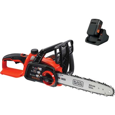 Black and Decker GKC3630L 36v Cordless Chainsaw 300mm 1 x 2ah Li-ion Battery Charger