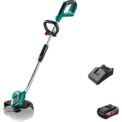 Bosch ADVANCEDGRASSCUT 36v Cordless Grass Trimmer 300mm 1 x 2ah Li-ion Battery Charger