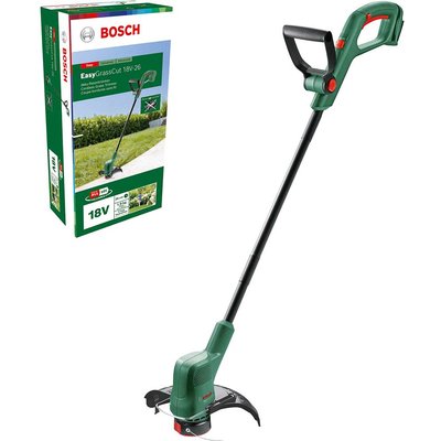 Bosch EASYGRASSCUT 18V-26 P4A 18v Cordless Grass Trimmer and Edger 260mm No Batteries No Battery Charger