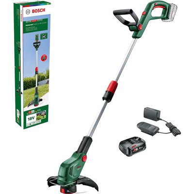 Bosch UNIVERSALGRASSCUT 18V-23-450 P4A 18v Cordless Grass Trimmer 230mm 1 x 2ah Li-ion Battery Charger
