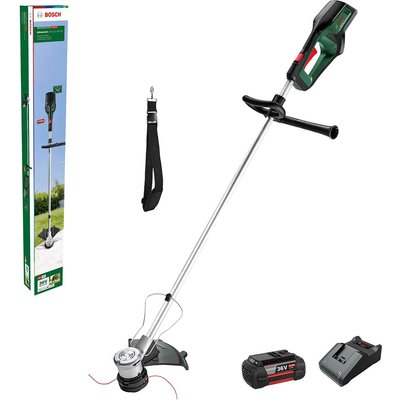 Bosch ADVANCEDGRASSCUT 36V-33 36v Cordless Brushless Grass Trimmer 330mm 1 x 6ah Li-ion Battery Charger