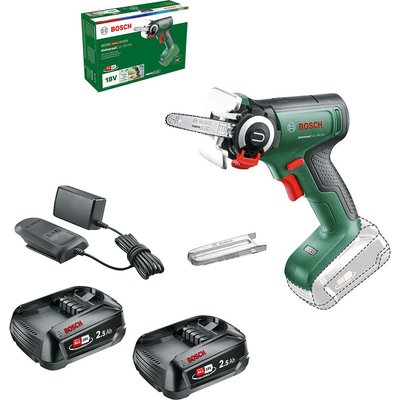 Bosch UNIVERSALCUT 18V-65 P4A 18v Cordless Nanoblade Saw 2 x 2.5ah Li-ion Battery Charger No Case