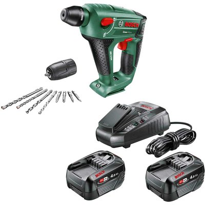 Bosch UNEO MAXX 18 LI P4A 18v Cordless Rotary Hammer Drill