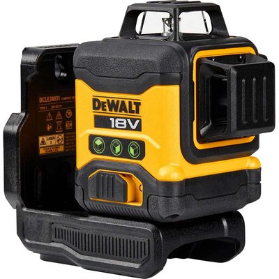 DeWalt DCLE34031 18v Cordless Self Levelling Cross Line GREEN Laser Level