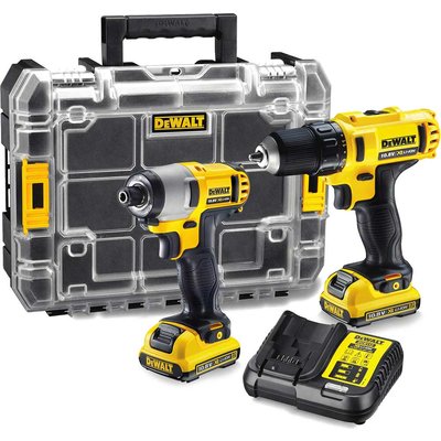 DeWalt DCK211D2T 10.8v XR Cordless Drill Driver and Impact Driver