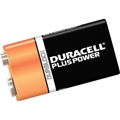 Duracell 9v Plus Power Batteries