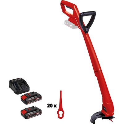 Einhell GC-CT 18/24 Li P 18v Cordless Grass Trimmer 240mm 2 x 2.5ah Li-ion Battery Charger