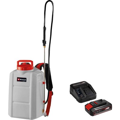 Einhell GE-WS 18/150 Li 18v Cordless Weed Sprayer 15l 1 x 2.5ah Li-ion Battery Charger
