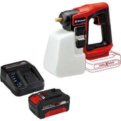 Einhell GE-WS 18/10 Li 18v Cordless Weed Sprayer 1l 1 x 4ah Li-ion Battery Charger