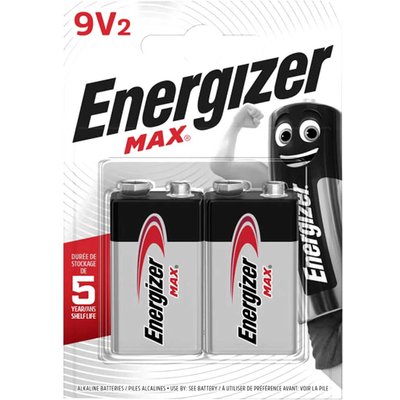 Energizer Max 9v Batteries