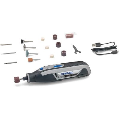 Dremel 7760 3.6v Cordless Rotary Multi Tool 15 Accessory Kit