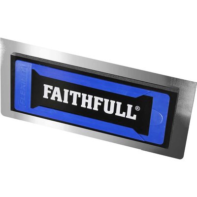 Faithfull Flexifit Foam Backed Stainless Steel Plastering Trowel Blade