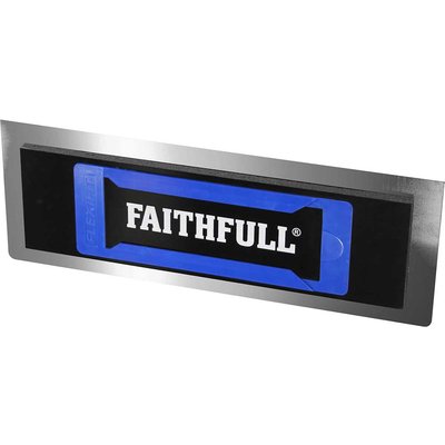 Faithfull Flexifit Foam Backed Stainless Steel Plastering Trowel Blade