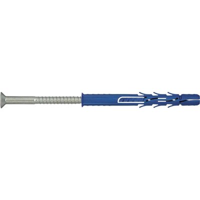 Rawl FF1 CounterSunk Head Nylon Frame Fixing Zinc Plated