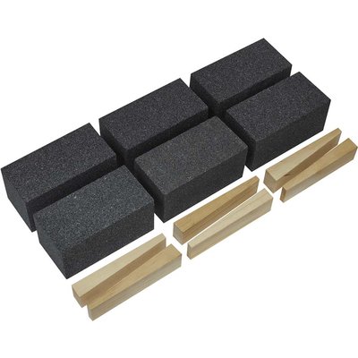 Sealey 50mm x 100mm Floor Grinding Block Set