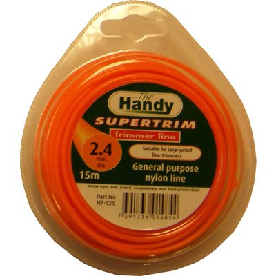 Handy Nylon Grass Trimmer Line 2.4mm 15m