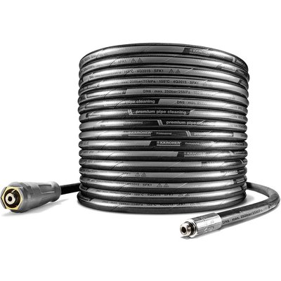 Karcher High Pressure Pipe Cleaning Hose Max 220 Bar for HD and XPERT Pressure Washers (Easy!Lock)