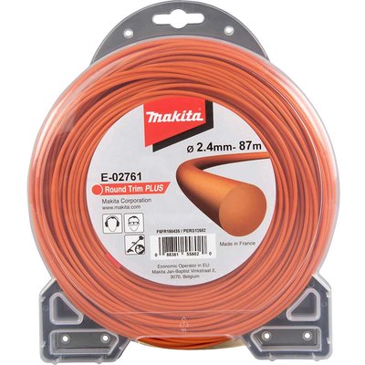 Makita Round Trim Plus Orange Grass Trimmer Line