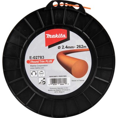 Makita Round Trim Plus Orange Grass Trimmer Line