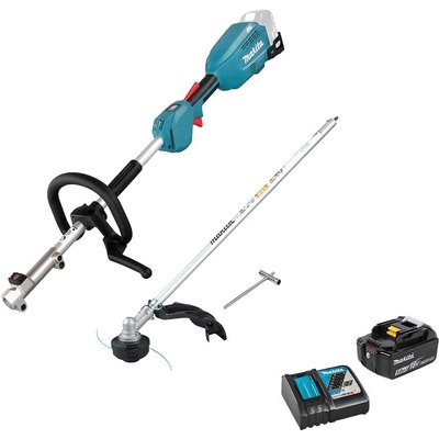 Makita 18v LXT Cordless Split Shaft Garden Multi Tool Kit