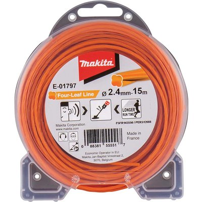Makita Four Leaf Nylon Grass Trimmer Cord