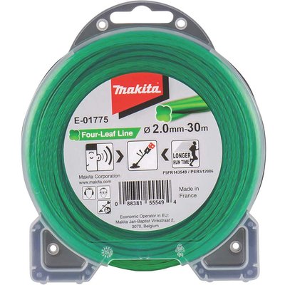 Makita Four Leaf Nylon Grass Trimmer Cord
