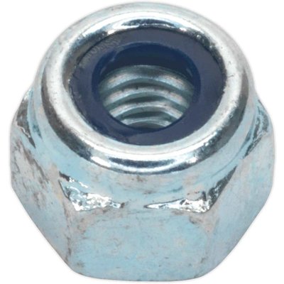 Sealey DIN 982 Zinc Plated Nylon Lock Nuts