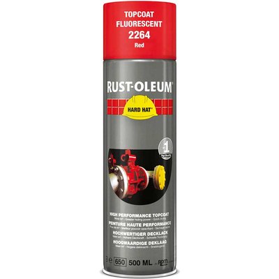 Rust Oleum Hard Hat Fluorescent Spray Paint