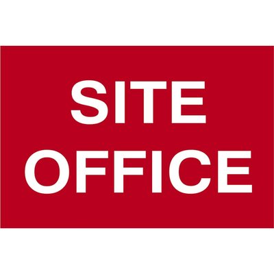 Scan Site Office Sign