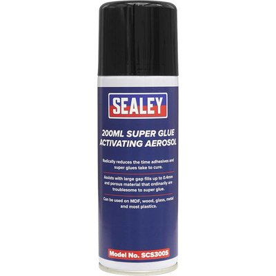 Sealey Super Glue Activating Aerosol Spray