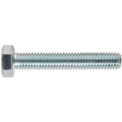 Sealey Zinc Plated 8.8 Steel Din 933 HT Setscrews