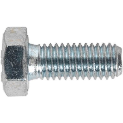 Sealey Zinc Plated 8.8 Steel Din 933 HT Setscrews