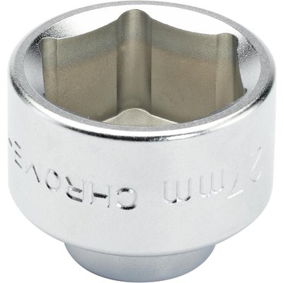 Draper Expert 3/8" Drive Oil Filter Cap Socket Metric 3/8" 27mm