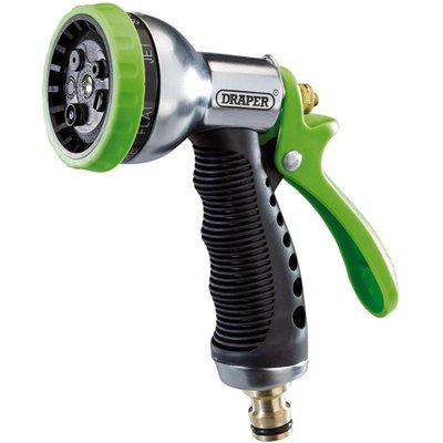 Draper 7 Pattern Aluminium Garden Watering Spray Gun