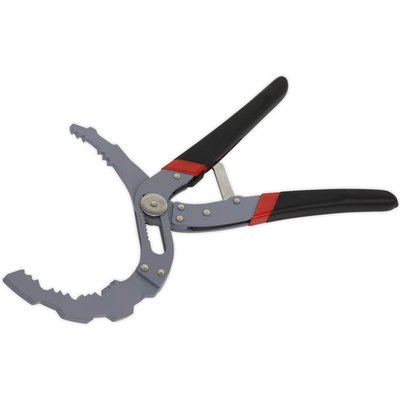 Sealey Self Adjusting Angled Oil Filter Pliers