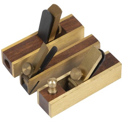 Sealey 3 Piece Mini Block, Bullnose and Scraper Plane Set