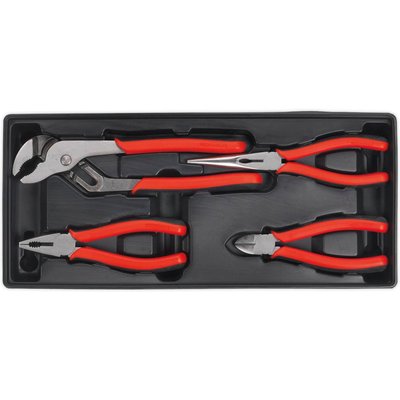 Sealey 4 Piece Plier Set in Module Tray