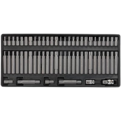 Sealey 60 Piece Screwdriver Bit Set in Module Tray